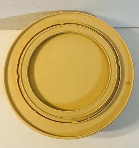 Rubbermaid Lazy Susan Turntable #JBI 2709 Gold Vintage 10.5” Diameter - Picture 3 of 3