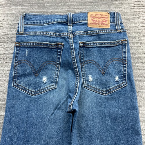 Levi's Jeans Size 26 Womens Wedgie Skinny High Rise Blue Denim - Picture 13 of 13