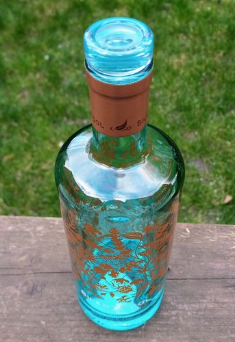 Silent Pool Gin leere Glasflasche 70cl + Korken Basteln Sammler Hochzeit Upcycle - Bild 5 von 15