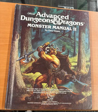 Advanced Dungeons and Dragons Monster Manual II by Gary Gygax (1983, Hardcover)