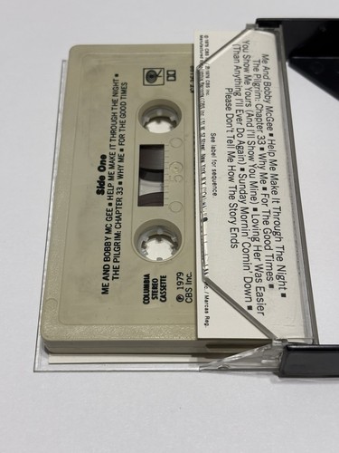 Willie Nelson Sings Kristofferson 1979 Cassette Tape CT36188 Kris Country Music - Picture 2 of 5