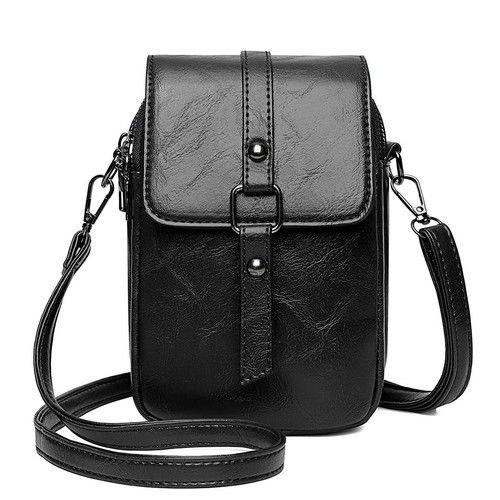 Damen kleine Handy Geldbörse Portemonnaie Schultertasche Etui Crossbody PU Handtasche - Bild 13 von 16