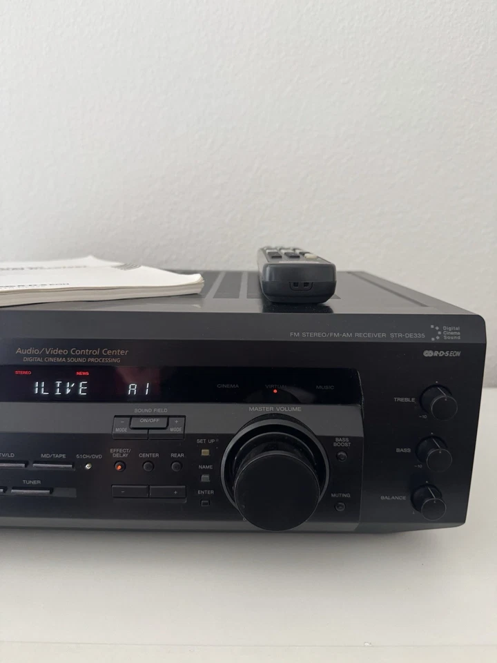 Sony 5.1 Dolby Surround Receiver/Verstärker STR-DE335 - Bild 4 von 4