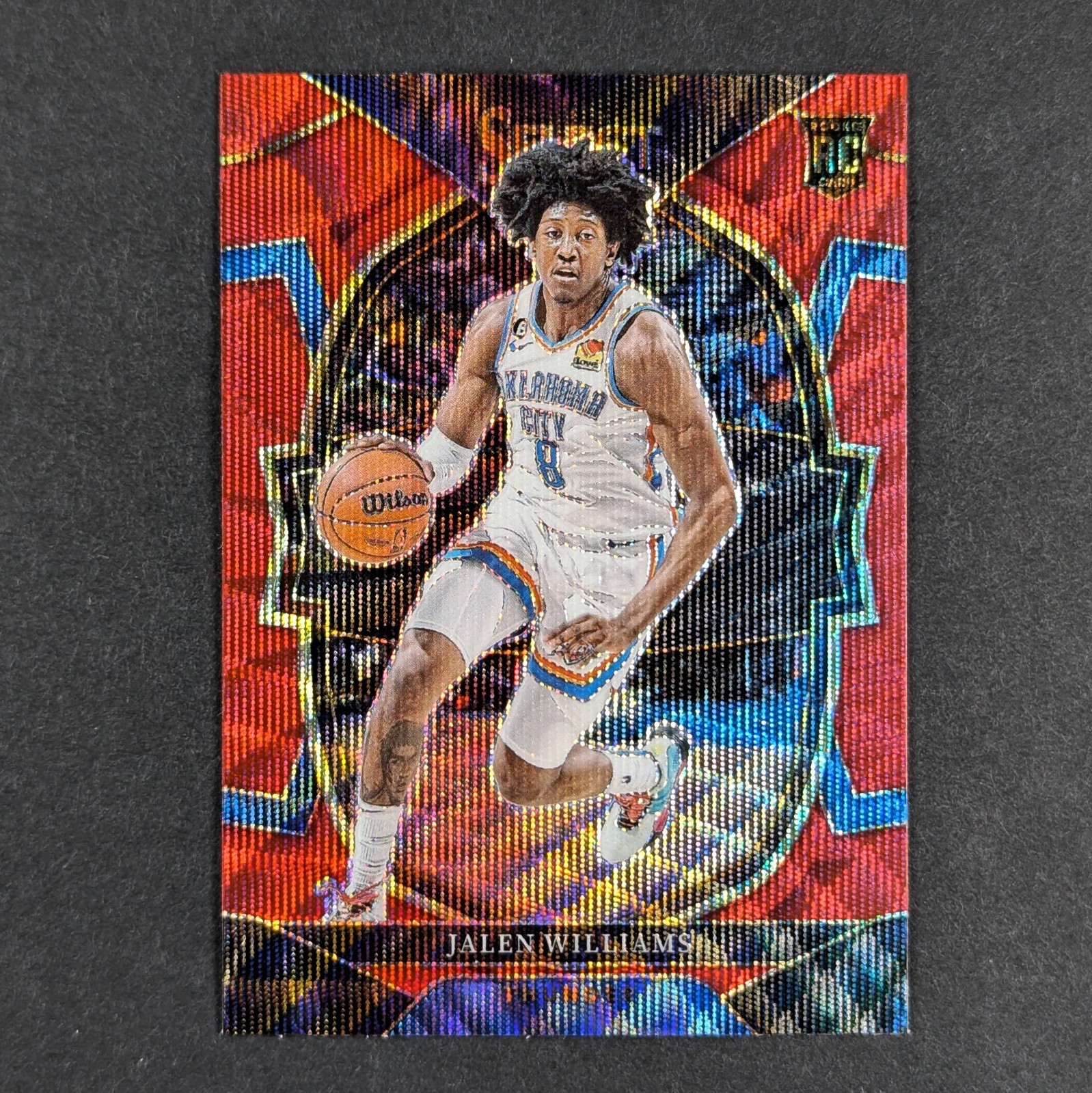Jalen Williams 2022-23 Select Red Wave Prizm Rookie #90 Concourse RC
