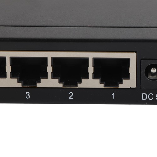 Ethernet Switch 5 Port Gigabit Ethernet Splitter Plug And Play Silent Operati FY - Afbeelding 12 van 31