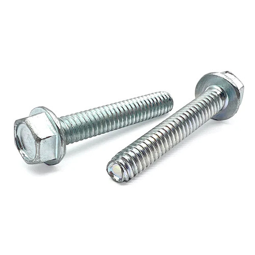 #10-32x1" Unslotted Hex Washer Head Thread Rolling Screws Zinc (Choose Qty) - Picture 1 of 6