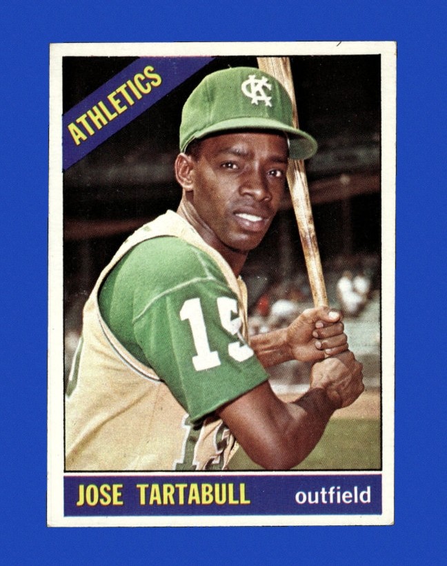 1966 Topps Set-Break #143 Jose Tartabull EX-EXMINT *GMCARDS*