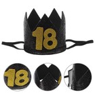 1PC Geburtstag Party Hut Party dekorative Tiara Krone auffällige Hut Krone