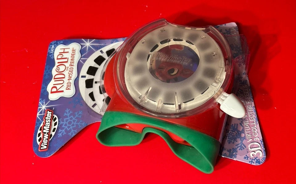 Rudolph the Red-Nosed Reindeer Classic Christmas Special View-Master 3 Reels Vtg - Image 4 of 4