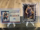 2025-26 Topps Hoops Maxime Raynaud Signatures Auto + Mike Bibby Zebra Prizm SSP