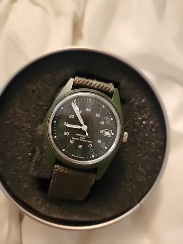 Uhr Herren Militär W-0836f Typ 3 NSN 0423-00-120-1128 Vietnam Mechanisch Mvmt - Bild 2 von 12