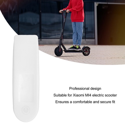 (White)Electric Scooter Computer Silicone Cover Dustproof Waterproof Silicon DS - Imagen 9 de 22