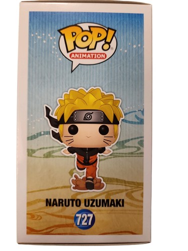 Funko Pop! - Naruto Uzumaki (Running) #727 Metallic Exclusive Rare - Picture 3 of 3