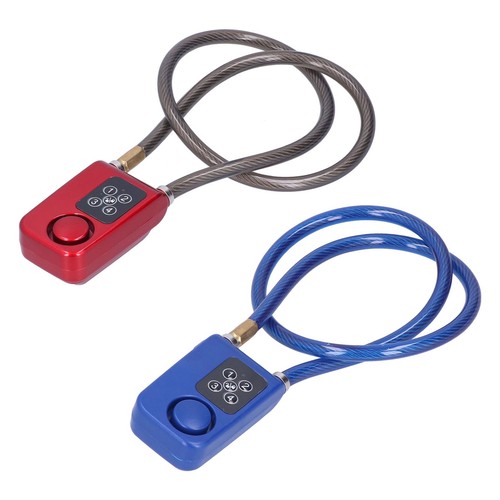 Alarm Lock Password Remote Digit 110dB IP55 Waterproof Keyless Anti CB - Afbeelding 6 van 29