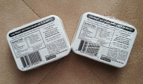Splenda SLIM MINTS Zuckerfreie Sammeldose komplett versiegelt Abnehmen Low Carb - Bild 7 von 14