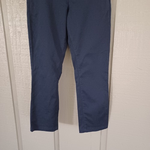 RVCA Boys Weekday Stretch Pants Size 25 Color Navy Rayon Blend Straight Fit - Picture 3 of 14