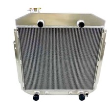 Cc5356fh For 1953-1956 1954 1955 Ford Truck Flathead 3row Aluminum Radiator