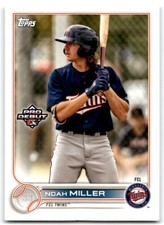2022 TOPPS PRO DEBUT NOAH MILLER FCL TWINS #PD-61
