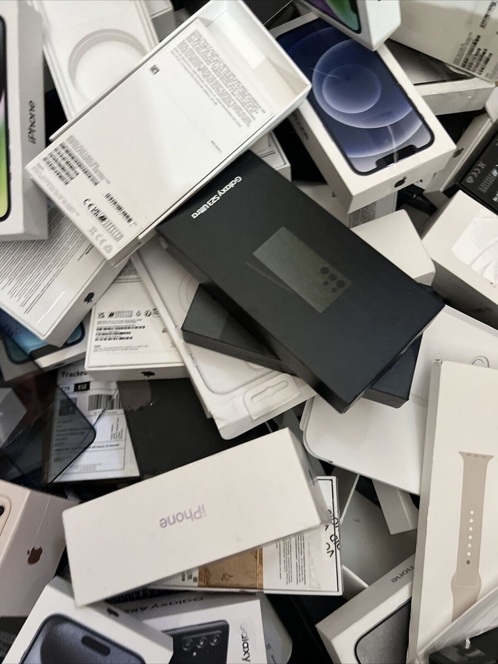 700X Job Lot Original empty apple watch boxes Mixed Grade A/B Condition