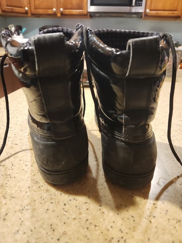 Vtg Nike ACG Tychee Mid Black/Neo Turquoise Boot Combat Duck wmn 9 454418-002 - Picture 4 of 7