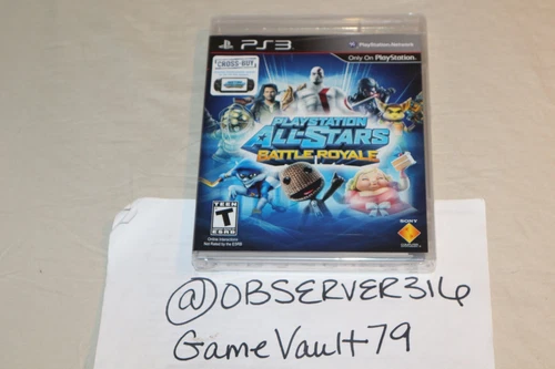Playstation All-Stars Battle Royale (Sony PS3, 2012) NEW SEALED
