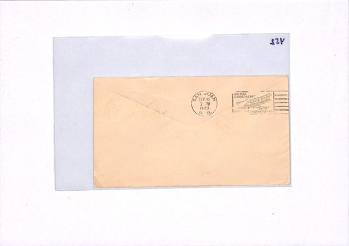 ST LUCIA Air Mail Cover *Castries* 1929 FIRST FLIGHT San Juan PUERTO RICO YS2 - Picture 6 of 12