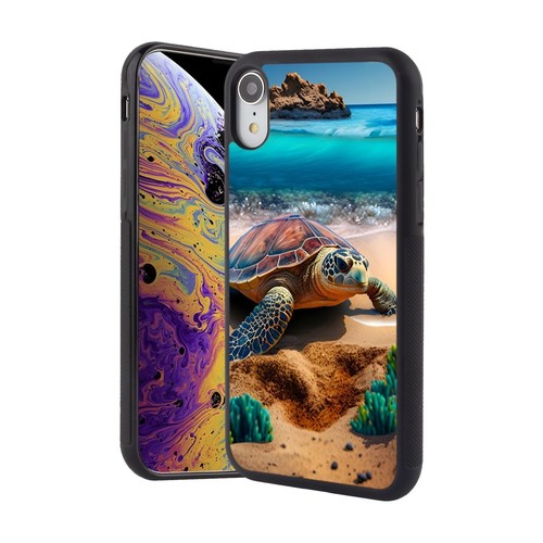 For iPhone 11 12 13 14 15 Pro Max sea turtle Beach coastal Unique case - Picture 12 of 25