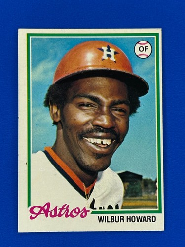 1978 Topps #534 Wilbur Howard Houston Astros - Nice Card