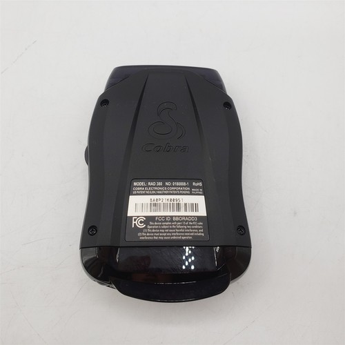 Cobra RAD 380 Laser Radar Detector – Long Range Detection, Black - Picture 5 of 5