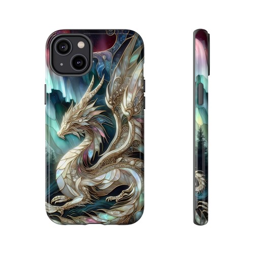 Dragon Phone Case | Aurora Borealis Design, Fantasy Gift for Dragon Lovers | X13 - 第 90/279 張圖片