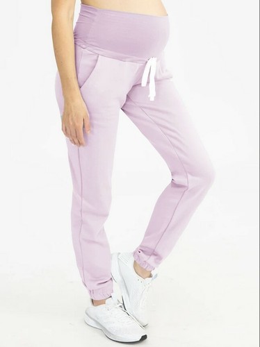 Angel Maternity 2-Piece Tracksuit Set Lilac Size XS 0736 - Picture 3 of 4