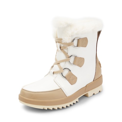 Women's Ankle Winter Snow Boots Faux Fur Waterproof Lace Up Outdoor Boots - Picture 12 of 19