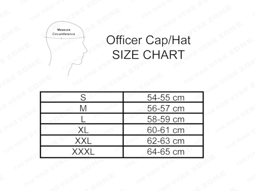 US Navy Warrant Officer / Lt. Commander Khaki Military Dress Cap Peak Hat - Picture 5 of 5