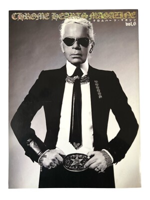 クロムハーツ・マガジン Vol,6 雑誌 Chrome Hearts Chrome Hearts Magazine Vol. 6 ROB LOWE + JOE FOTI Poster DVD