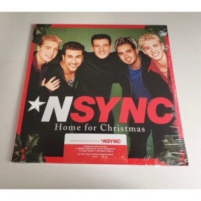 NSYNC Home For Christmas Limited 2XLP Clear Vinyl Record