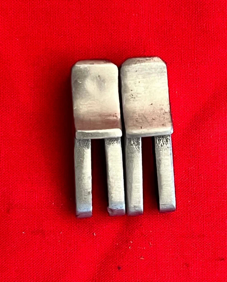 ESTILO ROPER SPUR SHANKS, 1 PR 1 5/8" Vaquero Vaquero Foto 2 de 2