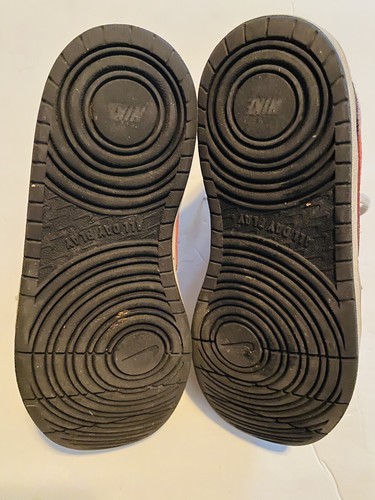 Nike Jungen Court Borough Mid 2 Jugend Größe US 6Y schwarz/rot/weiß Schuh CD7782-110 - Bild 4 von 4