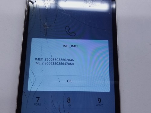 Huawei P8 Lite (ALE-L21) 16GB - Gold (GSM Unlocked) Dual SIM - Cracked - 61886 - Picture 3 of 5