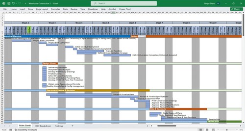 Projektmanagement Vorlage, Bauvorlagen, Baubauplanung - Bild 20 von 23