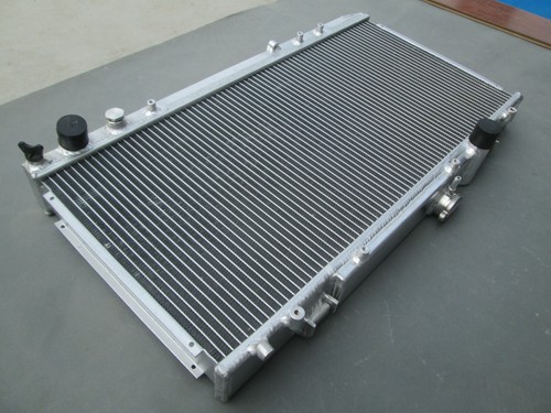 Radiador de aluminio + ventiladores Toyota Celica GT4 ST185 3S-GT 3SGT MT 1990-1994 - Imagen 8 de 8