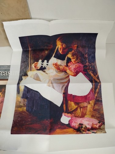 RARE Vtg Needle Treasures Embroidery Kit Cross Stitch Generations 04624 JCA READ - Bild 4 von 10