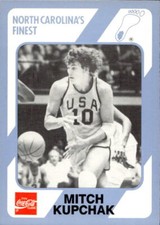 1989 Collegiate Collection North Carolina's Finest #49b Mitch Kupchak