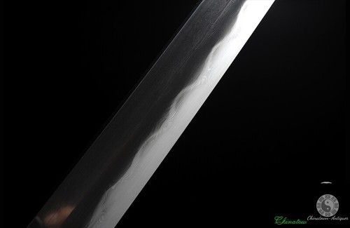 Japanese Katana Samurai Sword Shihozume with Clay Tempered Blade Full Tang #2419 - Picture 7 of 24