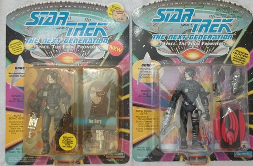 Vintage Star Trek Playmates Figuren Lot 34 Brandneu Versiegelt Sehr guter Zustand +/Ex Auf Karte - Bild 15 von 20
