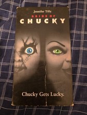 Bride of Chucky - VHS (1999, possible mold?) Jennifer Tilly, Chucky