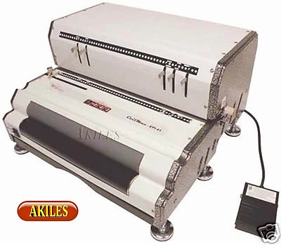 Akiles Coilmac-EPI Electric Coil Binding Machine & Punch & Inserter [New]