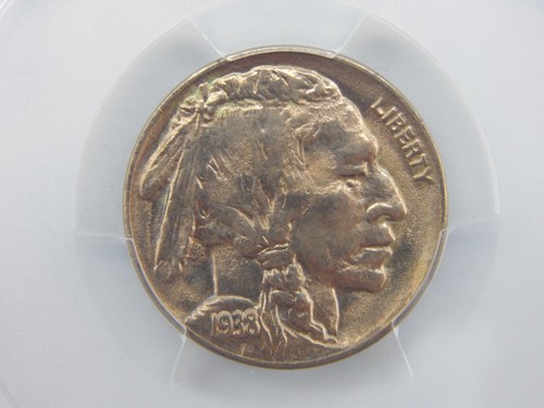 1938-D/D 5C Buffalo Nickel Five Cent PCGS GRADED MS65 (BT408) - Picture 4 of 6