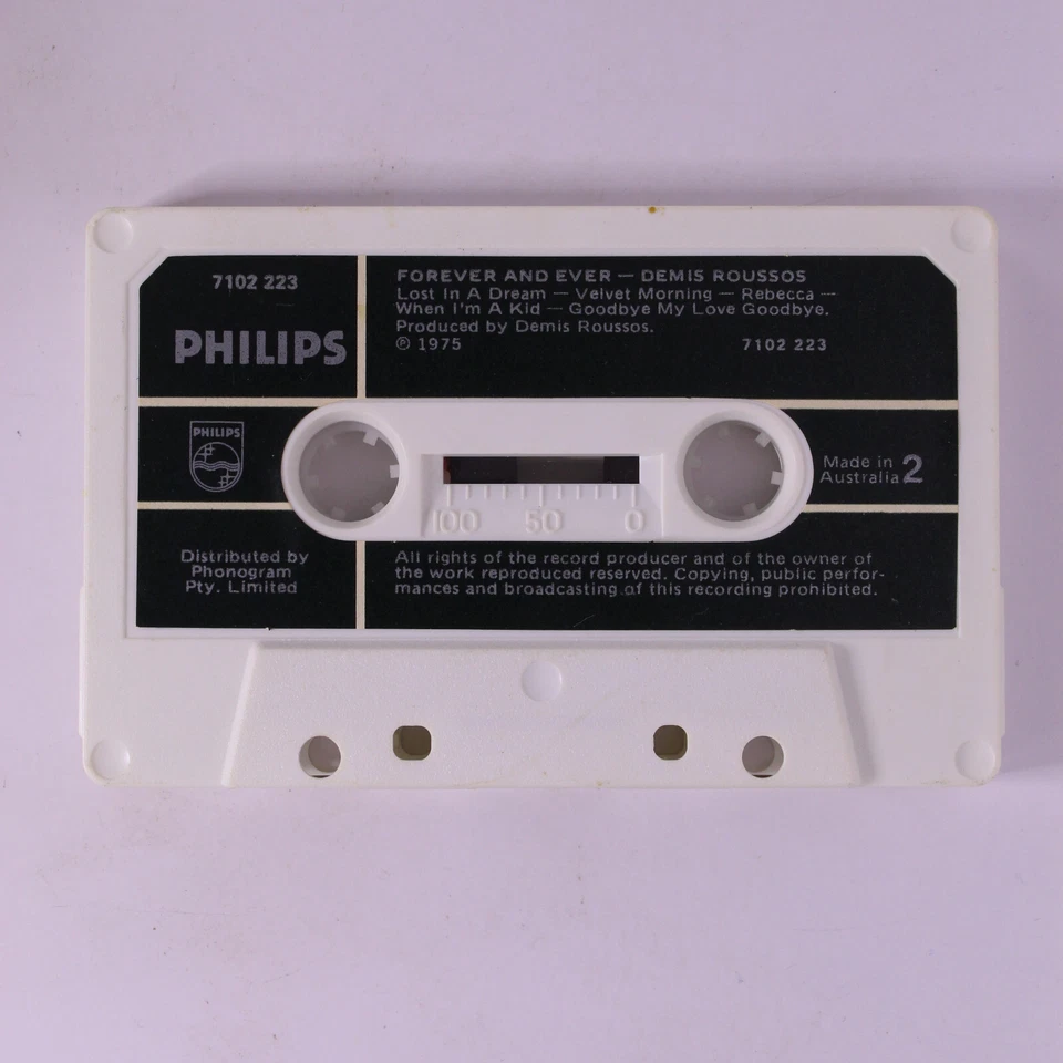 Demis Roussos Forever And Ever - Cinta de casete Foto 4 de 4