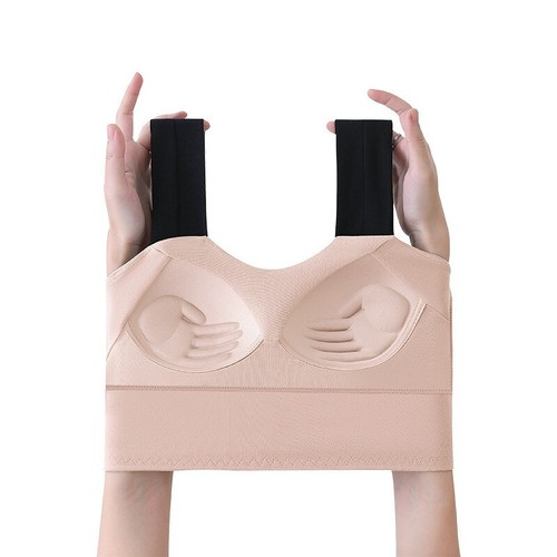 Reggiseno sportivo donna senza cuciture crop cotone gilet comodo elasticizzato imbottito yoga palestra - Foto 8 di 19