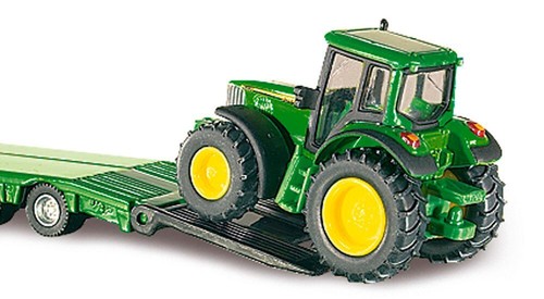 Camión Siku de carga baja con 2 tractores John Deere - escala 1:87 - 1837 - Imagen 4 de 4